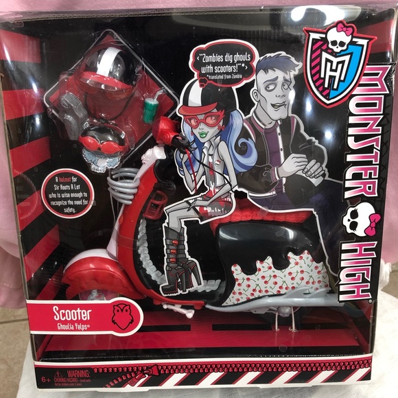 monster high ghoulia scooter